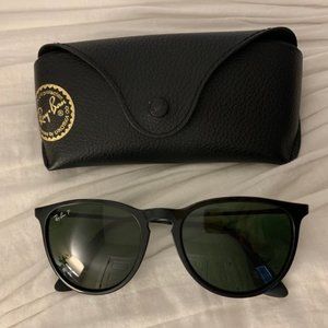 BLACK ERIKA STYLE POLARIZED RAY-BANS